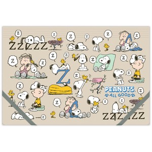 スヌーピー REST 休む【Peanuts All Good／クリアフォルダ】