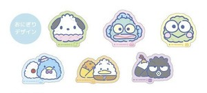 Stickers Pouch Sanrio Characters Onigiri Flake sticker