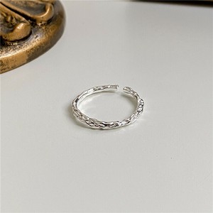 银戒指 抽象 2024新品 银色