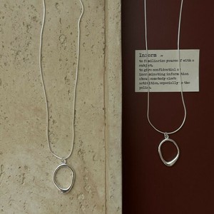 Silver Chain Necklace silver [2024 NEW]