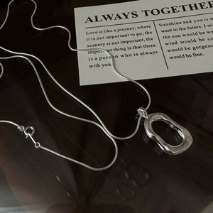 Silver Chain Necklace silver [2024 NEW]