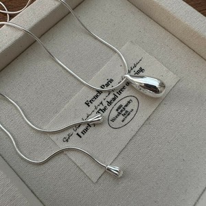 Silver Chain Necklace silver Drop [2024 NEW]