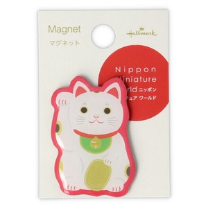 招き猫II【マグネット／Nippon Miniature World ニッポンミニチュアワールド】
