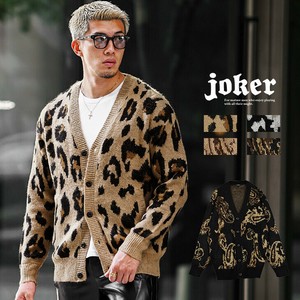 Sweater/Knitwear Leopard Print Mohair Touch