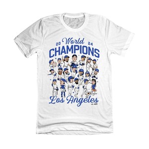 ★予約販売★【WSC2024】「2024 Los Angeles World Champions」Tシャツ ドジャース