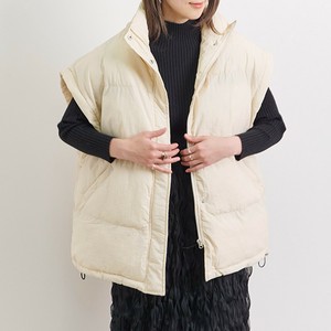 Vest Cotton Batting High-Neck