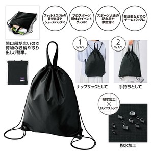 Backpack Water-Repellent Finish 2-way