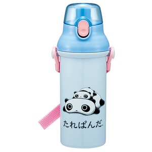 【公式】 抗菌 食洗機対応 直飲みプラワンタッチボトル 【たれぱんだ】 水筒 スケーター