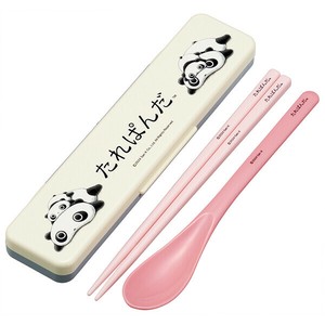 【公式】 抗菌 音のならないコンビセット 箸18cm 【たれぱんだ】 スケーター