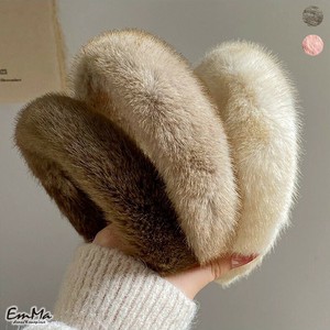 エコファーカチューシャ 秋 冬 ヘアバンド ふわふわ かわいい【2024AW】 WU1332