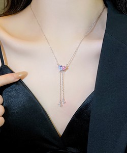 国内即納 チェーン ネックレス 華奢お洒落キラキラ