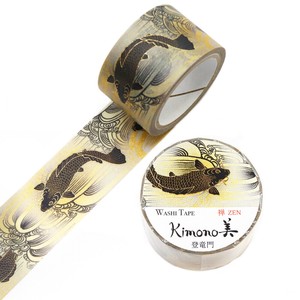 【2025年新作】Kimono美　マスキングテープ　登竜門（とうりゅうもん） 25mm×5m巻【和柄】
