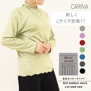 【CARINA】裏起毛メローネックT