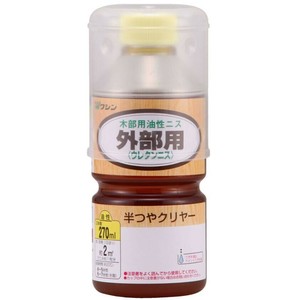 和信ペイント 外部用ウレタンニス 半つや 270ml