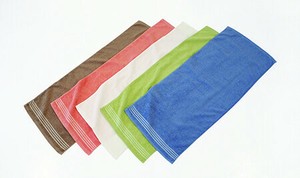 【特価品】泉州　フェイスタオル　泉細タオル　ブラウン/ピンク/ホワイト/グリーン/ブルー