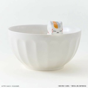 ■2025SS　先行予約■　夏目友人帳　ニャンコ先生のっかりお茶碗