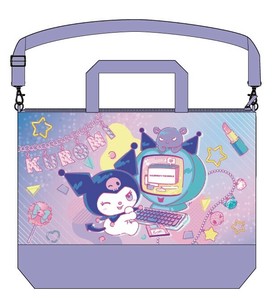 ファスナー2WAYトートバッグ　クロミ　デコレーション