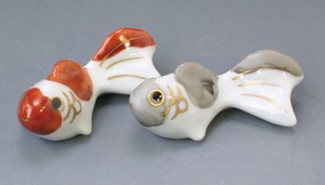 金魚　ペア箸置