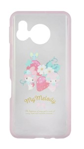 サンリオキャラクターズ IIIIfit Clear AQUOS sense7対応ケース マイメロディ SANG-291MM