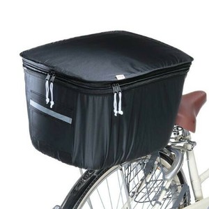2段式後カゴカバー 大型 ブラック KWR-210BK