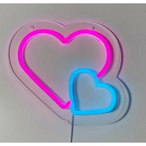 SLW385 NEONY SIGN LIGHT HEARTS