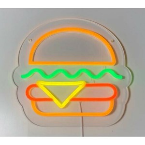 SLW379 NEONY SIGN LIGHT BURGER