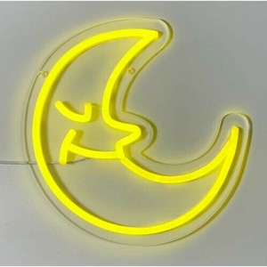 SLW376 NEONY SIGN LIGHT SLEEPY CRESCENT