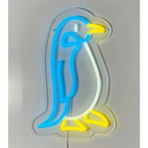 SLW374 NEONY SIGN LIGHT PENGUIN