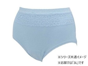 ソフラピレンショーツ　サックス　3L・102577