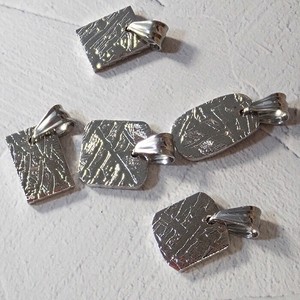 Gemstone Pendant Top Stainless Steel Pendant Made in Japan