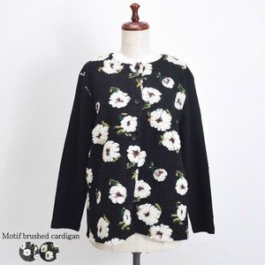 Cardigan Flower Knit Cardigan