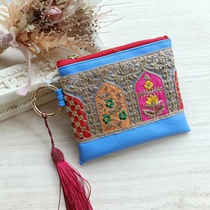 Pouch Made in Japan Stitchwork Ribbon