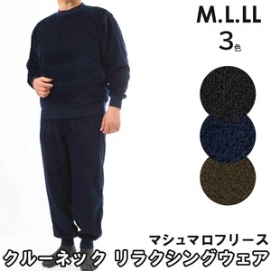 ジールジップ マシュマロフリース クルーネックリラクシングウエアー 2024秋冬 定番商品 ルームウエア