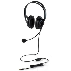 エレコム ELECOM 両耳大型4極有線ヘッドセット HS-HP02STBK ヘッドホン ヘッドフォ