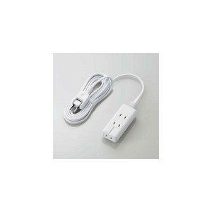エレコム ELECOM 磁石タップ3個口 3m スタンダード雷ガード（ホワイト） T-KM01-23