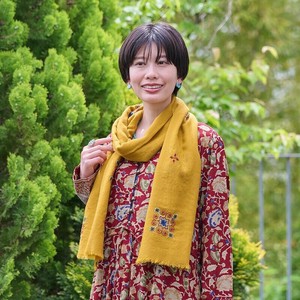 披肩 斜纹 披肩 刺绣 2024年