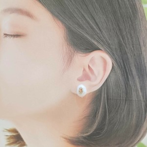 Clip-On Earrings Gold Post Earrings