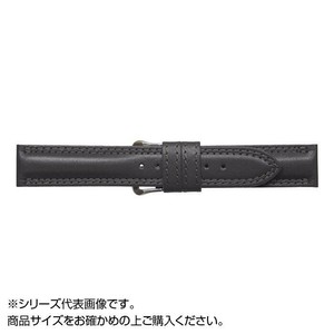 MIMOSA(ミモザ) 時計バンド ATカーフ 20mm グレー (美錠:銀) CAT-GR20
