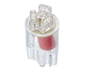 M&Hマツシマ Lビーム(1個) 12v ウエッジ中 ホワイト 3LED 拡散タイプ L705F WH