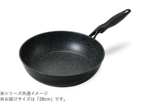パール金属 マーブルファン軽 テフロン加工IH対応いため鍋 28cm HC-457