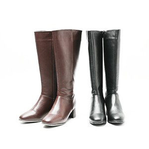 la farfa SHOES(ラファーファ・シューズ) 5.5cmヒール 筒幅ゆったり ヒールロングブーツ S/T 5310