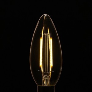 フィラメントLED 25W C32 シャンデリア形 E14 クリア LDC2LG32E14C2
