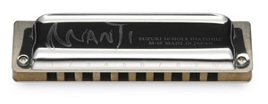 鈴木(スズキ)楽器 10Hハーモニカ MANJI M-20 D
