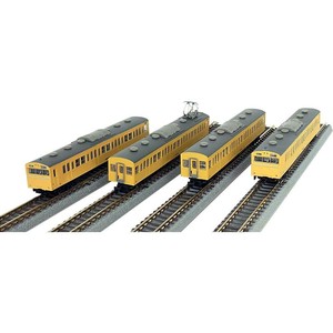 国鉄103系 カナリア 高運転台タイプ 4両基本セット T022-13