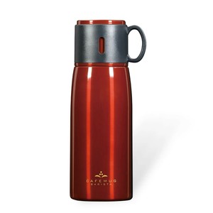パール金属 カフェマグバリスタ コップ付ボトル500 コーヒーチェリー HC-528