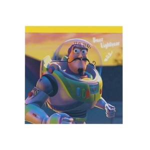 【メモ帳】トイストーリー スクエアメモ PIXAR B