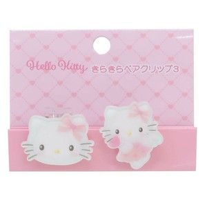【文房具】ハローキティ きらきらペアクリップ3