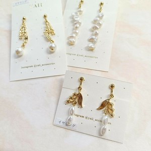 Clip-On Earrings Gold Post Earrings