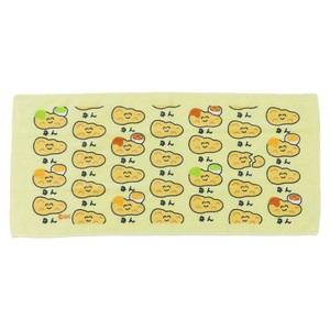 【フェイスタオル】おえかきさん プリントロングタオル なんさん