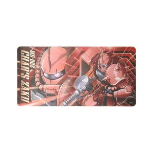 【パソコン周辺アクセ】機動戦士ガンダム デスクマット シャア専用ザク